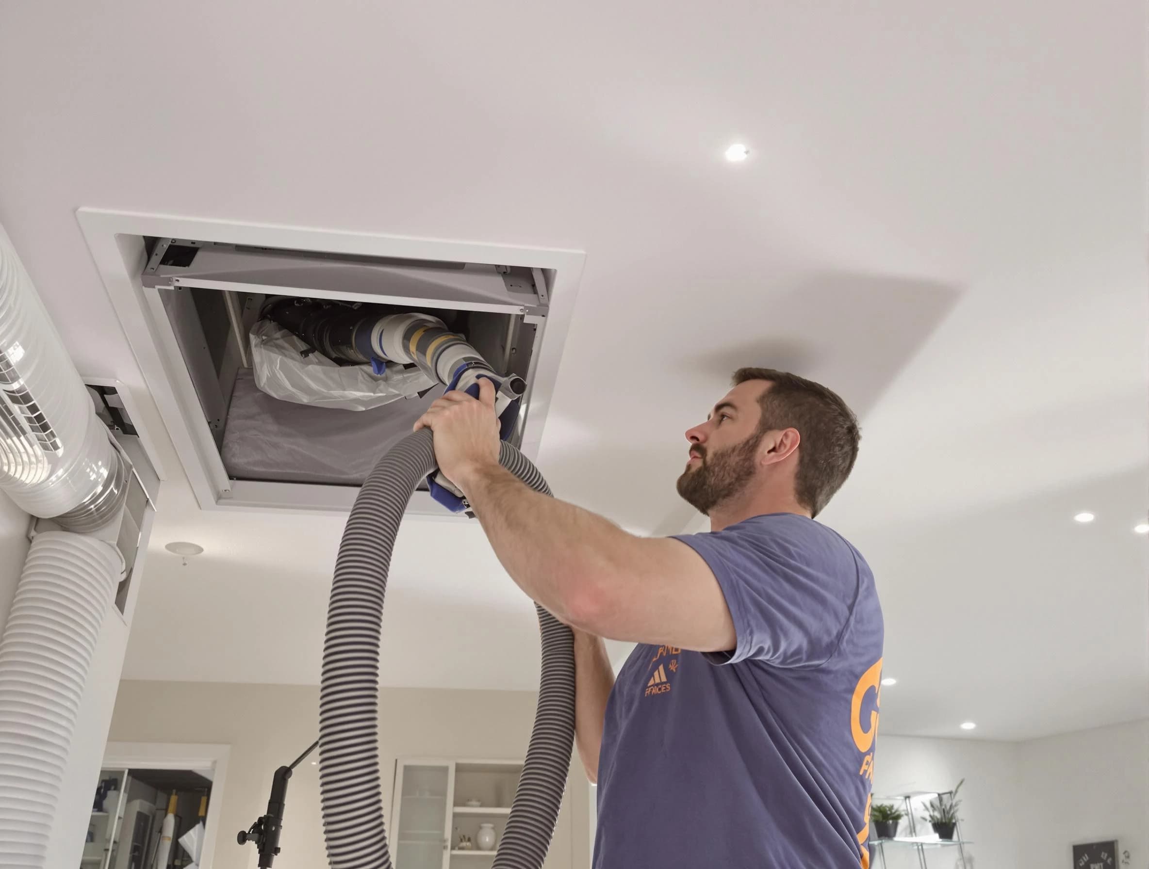 Precision indoor duct cleaning by Norwood Air Duct Cleaning in Norwood