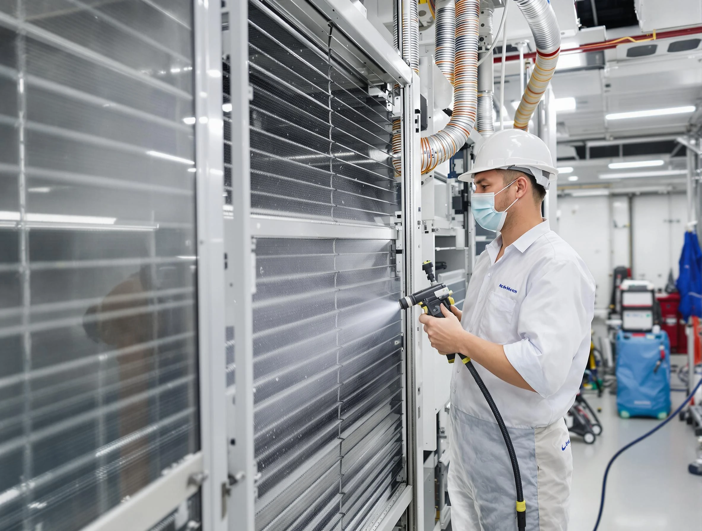 Professional AC coil cleaning by Norwood Air Duct Cleaning in Norwood