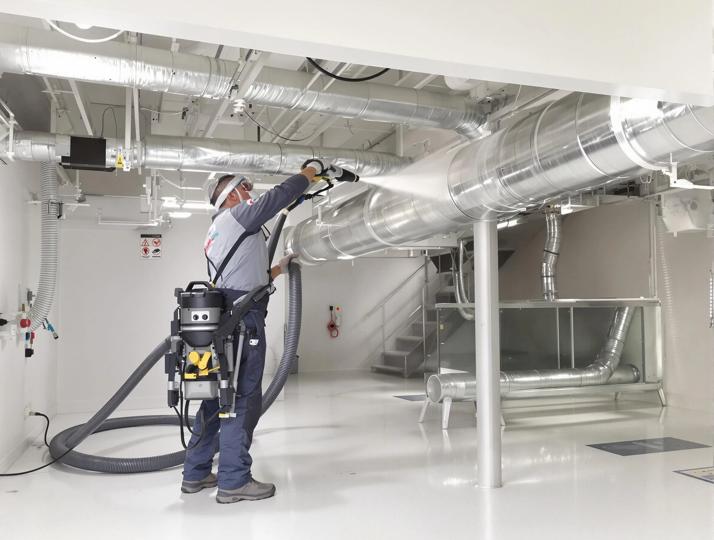 Professional central duct cleaning by Norwood Air Duct Cleaning in Norwood