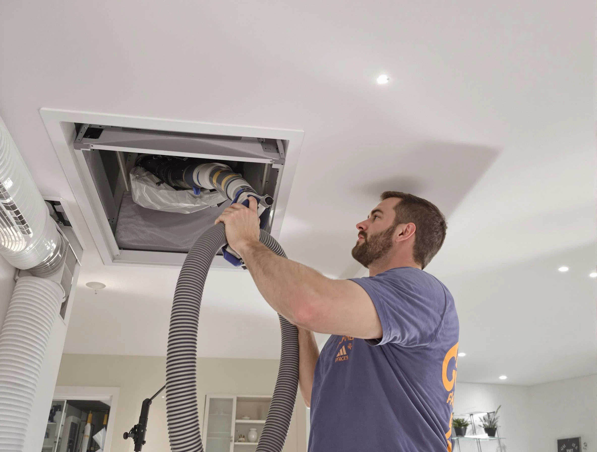 Precision indoor duct cleaning by Norwood Air Duct Cleaning in Norwood